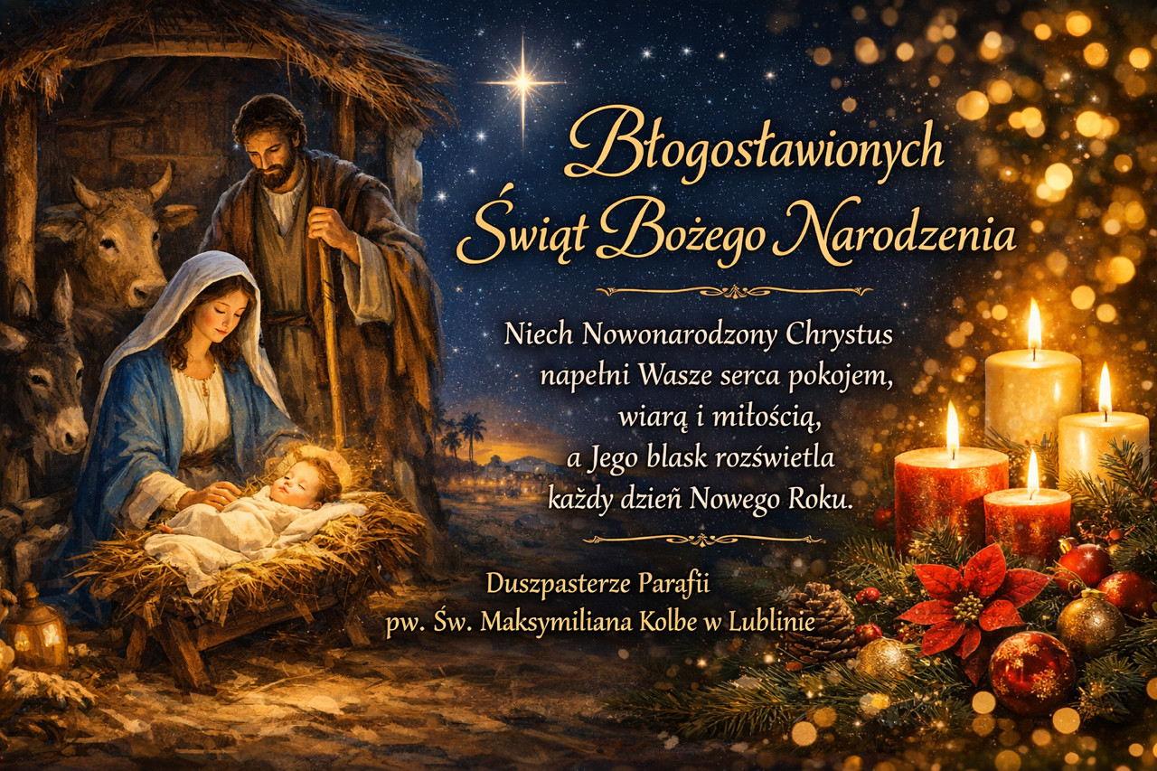 OGŁOSZENIA PARAFIALNE-  NARODZENIE PAŃSKIE