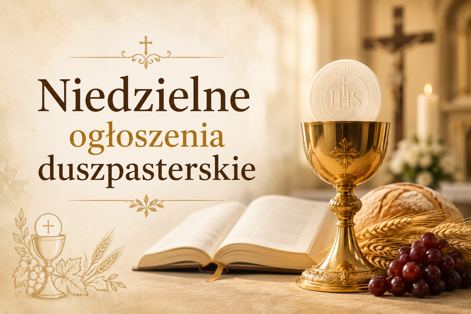OGŁOSZENIA PARAFIALNE- XII NIEDZIELA ZWYKŁA 
